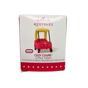 Hallmark 2015 Little Tikes Cozy Coupe Christmas Tree Keepsake Ornament NOS